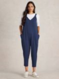 White Stuff Selina Slouchy Jersey Jumpsuit, Dark Navy