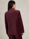 White Stuff Evelyn Corduroy Blazer, Dark Plum