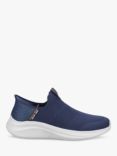 Skechers Ultra Flex 3.0 Smooth Step Wide Trainers, Navy