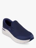 Skechers Arch Fit 2.0 Vallo Slip On Trainers, Navy