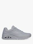 Skechers Uno Stand On Air Lace Up Shoes, Grey