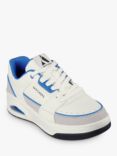 Skechers Uno Court Low-Post Leather Trainers, White