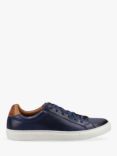 Hush Puppies Colton Leather Trainers, Navy