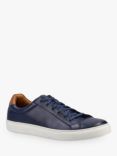 Hush Puppies Colton Leather Trainers, Navy