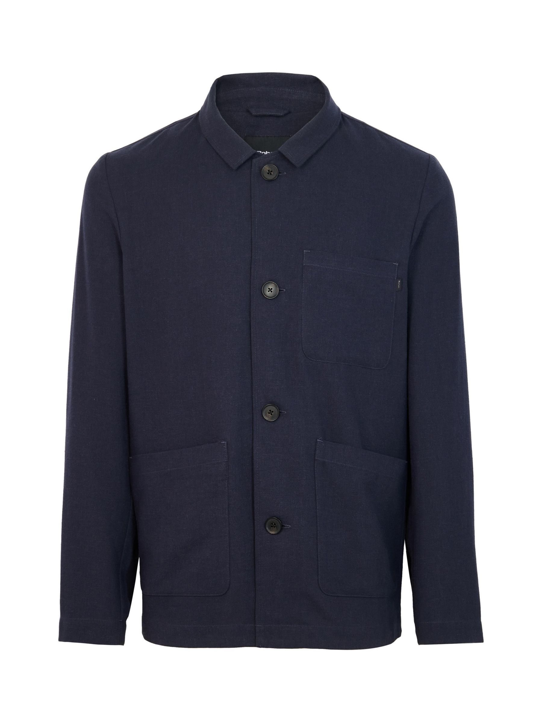 Rohan Lightweight Porto Linen Blend Jacket, Deep Navy