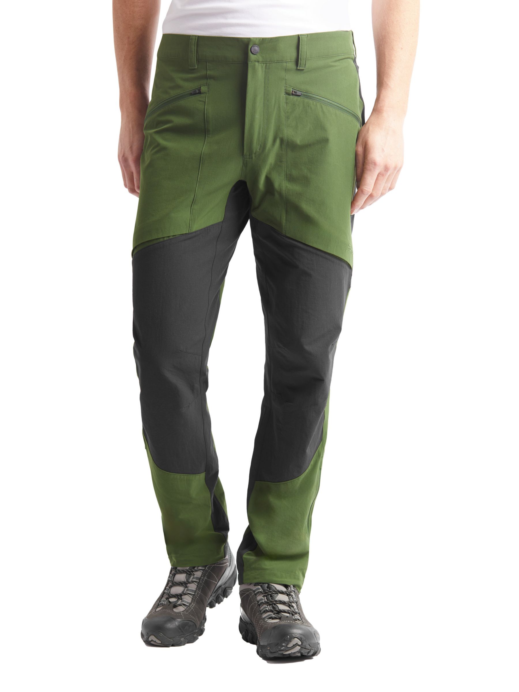 Rohan Antlia Summer Trekking Trousers, Highland Green/Black