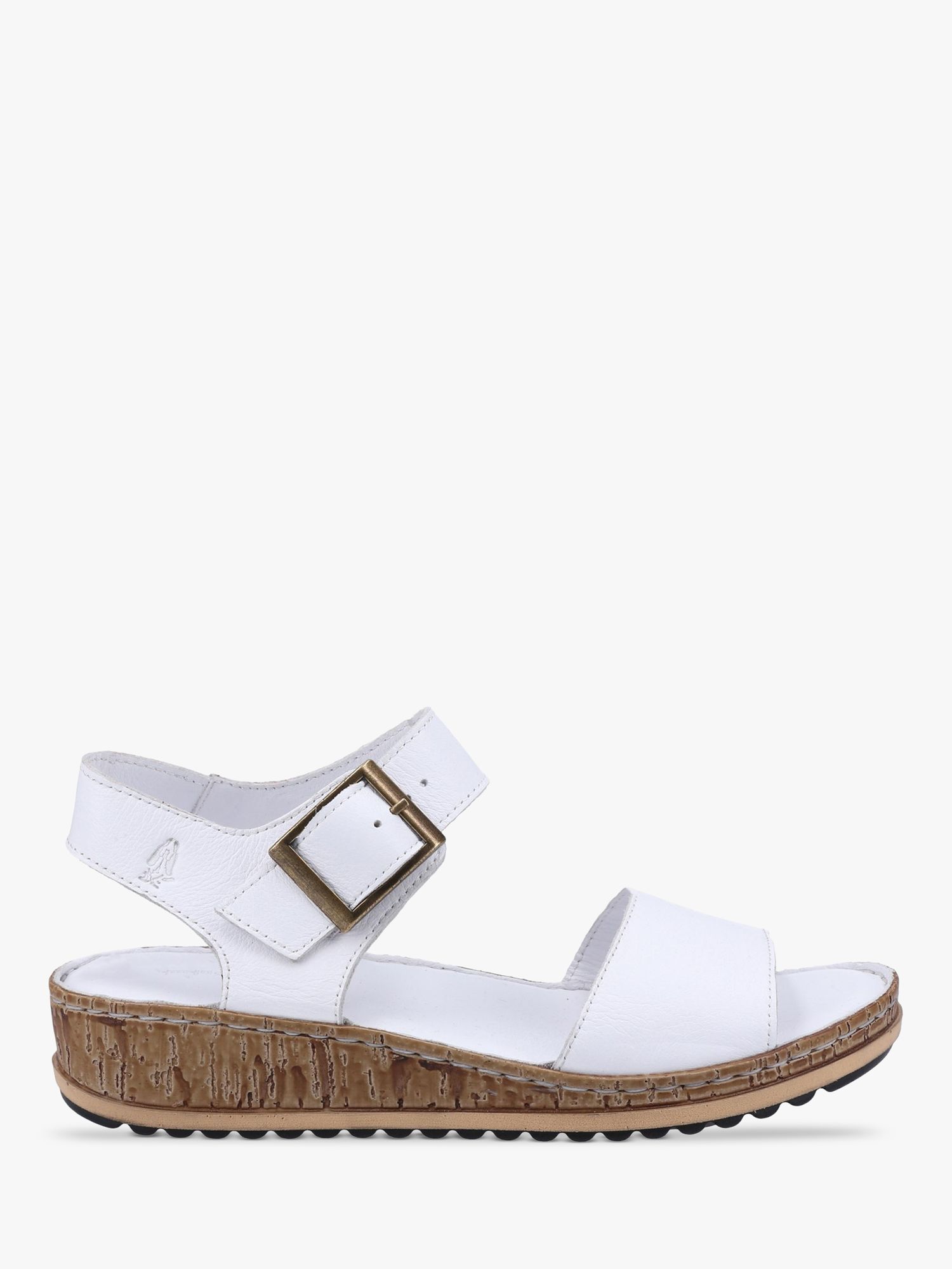 Hush Puppies Ellie Suede Sandals, White