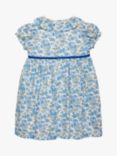 Trotters Baby Floret Willow Dress, Blue/Multi