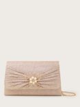 Monsoon Kids' Butterfly Pleated Bridesmaid Bag, Gold