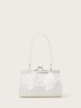 Monsoon Kids' Bridesmaid Lace Butterfly Mini Bag, Ivory