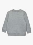 Trotters Baby Cotton Guardsman Jumper, Grey Marl