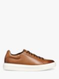 Geox Deiven Low Cut Lace Up Trainers, Light Brown