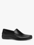 Geox Siron Leather Loafers, Black