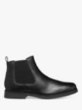 Geox Claudio Leather Chelsea Boots, Black