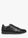 Geox Renan Nappa Leather Trainers, Black