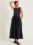 Monsoon Esme Maxi Dress, Black