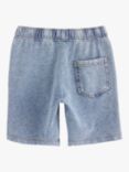 Lindex Kids' Organic Cotton Denim Shorts, Light Denim