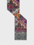 Gerard Darel Damie Geometric Wool Silk Blend Scarf, Multi