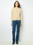 Gerard Darel Janelly Wool Blend Cardigan, Gold