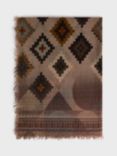 Gerard Darel Dina Wool Scarf, Sand/Multi