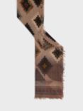 Gerard Darel Dina Wool Scarf, Sand/Multi