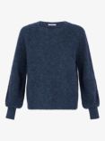 Gerard Darel Jolina Wool Blend Jumper, Petrol Blue