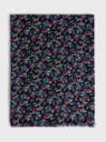 Gerard Darel Dary Floral Wool Silk Blend Scarf, Multi