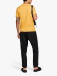SISLEY Slim Fit V-Neck T-Shirt, Yellow