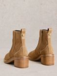 White Stuff Cleo Suede Ankle Boots, Light Tan