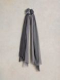 White Stuff Penny Scarf, Charcoal Grey