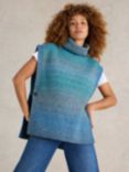 White Stuff Spacedye Wool Blend Poncho