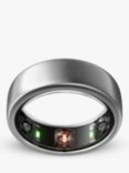 Oura Ring Gen3 Horizon Health & Fitness Tracker Smart Ring, Brushed Titanium