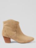 L.K.Bennett Leida Suede Ankle Boots,Tan