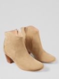 L.K.Bennett Leida Suede Ankle Boots,Tan