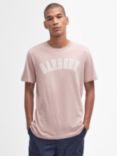 Barbour Stockland Graphic T-Shirt, Pink Quartz
