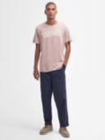 Barbour Stockland Graphic T-Shirt, Pink Quartz