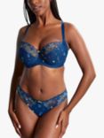 Panache Blossom Brazillian Brief, Celeste