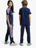 adidas Kids' Nations Pack Tiro Pants, Navy