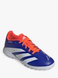 adidas Kids' Predator Football Trainers, Blue/Red