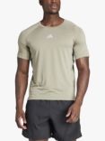 adidas Men's AEROREADY Gym+ Training T-Shirt, Silver Pebble