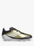 adidas Kids' Messi F50 Firm Ground League Football Boots, Gold