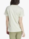 adidas Women's Essentials Logo T-Shirt, Linen Green