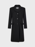 Gerard Darel Lexa Wool Blend Coat, Black