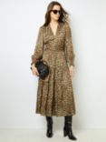 Gerard Darel Sanna Animal Print Dress, Multi