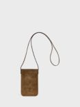 Gerard Darel Ladyphone Small Suede Bag, Tundra