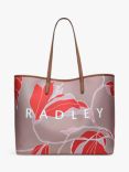 Radley Southwell Gardens Responsible Large Open Tote Bag, Silt/Multi