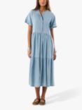 Lollys Laundry Suzie Cotton Maxi Dress, Blue