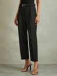 Reiss Petite Freja Belted Tailored Trousers