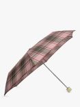 Radley Autumn Check Responsible Handbag Umbrella, Racing Green