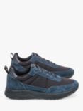 CLAE Owens Leather Blend Trainers, Navy/Black